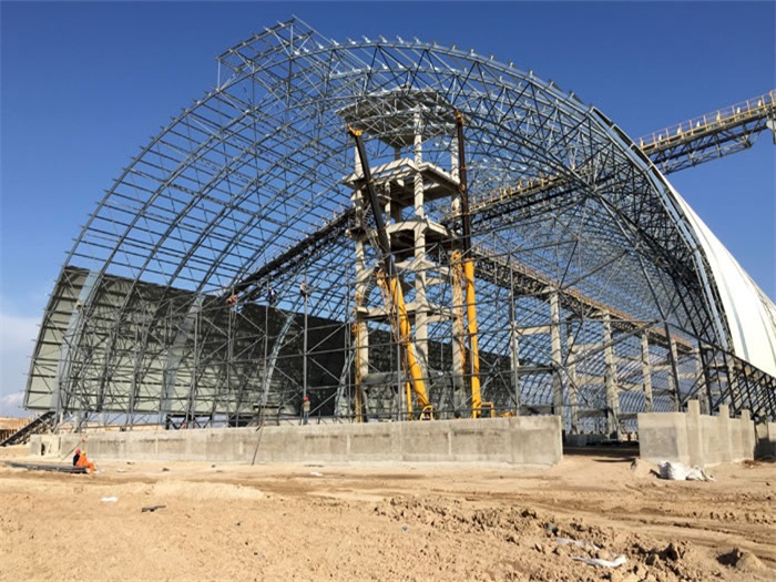 贵港煤机油桶翘工程网架